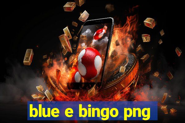 blue e bingo png